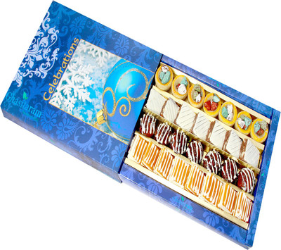 Ghasitaram Gifts Assorted Exotic Cashew Sweets 400 gms Box(400 g)