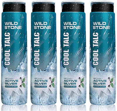 

Wild Stone Cool Active Silver 100GM (Pack of 4)(400 g)