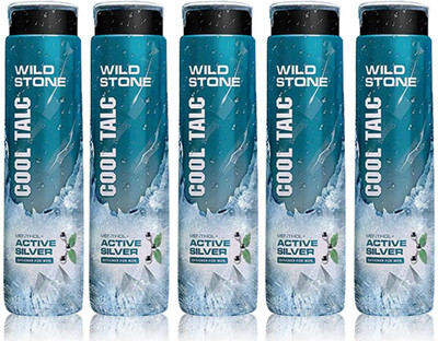 

Wild Stone Cool Active Silver 100GM (Pack of 5)(500 g)