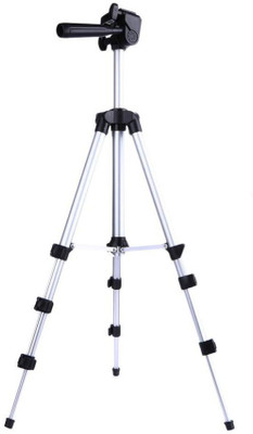 

Odile Professional Tripod (Silver, Black ) Tripod(Silver, Supports Up to 1500 g)