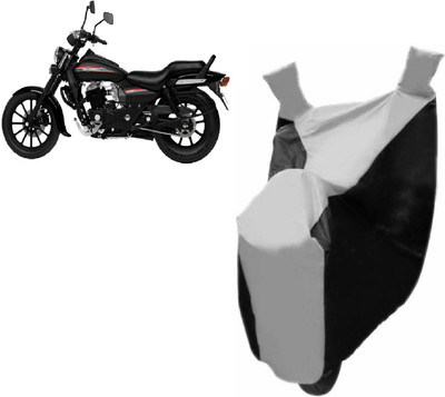 ABP Two Wheeler Cover for Bajaj(Avenger 220 Cruise, Black, Silver)