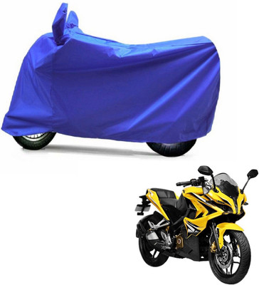 ABP Two Wheeler Cover for Bajaj(Pulsar RS 200, Blue)