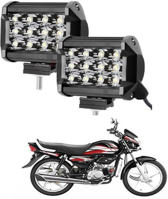 RWT Fog Lamp, Indicator Light LED Fog Lamp, Indicator Light LED For Hero HF Deluxe Fog Lamp Motorbike LED for Hero (12 V, 55 W)(HF Deluxe, Pack of 2)