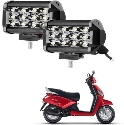 RWT Fog Lamp, Indicator Light LED Fog Lamp, Indicator Light LED For Mahindra Gusto Fog Lamp Motorbike LED for Mahindra (12 V, 55 W)(Gusto, Pack of 2)