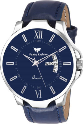 

Fadiso fashion FF01257-Blue Gents Exclusive Free Drop Day and Date Functioning Watch - For Men