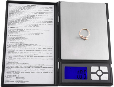 

Atom Note book Weighing Scale(Black)