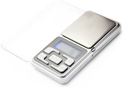 

Gadget Hero's Electronic Digital Professional Pocket Scale for upto 200 Grams Weighing Scale(Silver)