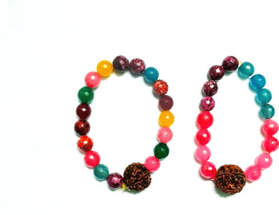 KANTA ASTRO HOUSE Stone Bracelet Set(Pack of 2)