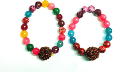 KANTA ASTRO HOUSE Stone Bracelet Set(Pack of 2)