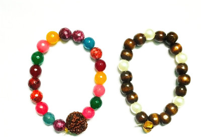 KANTA ASTRO HOUSE Stone Bracelet Set(Pack of 2)