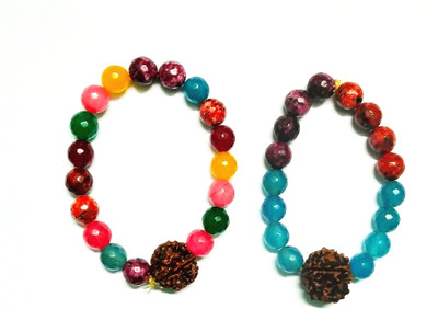 KANTA ASTRO HOUSE Stone Bracelet Set(Pack of 2)