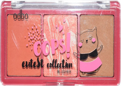 

Odbo Oops Cutest Collection Blusher(Multi)