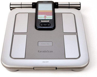 OMRON Karada Scan HBF-375 Body Fat Analyzer Body Fat Analyzer(Silver)