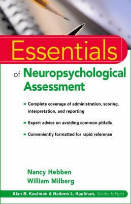 Essentials of Neuropsychological Assessment(English, Paperback, Hebben Nancy)
