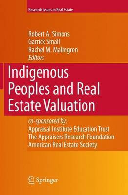 Indigenous Peoples and Real Estate Valuation(English, Electronic book text, Simons Robert)