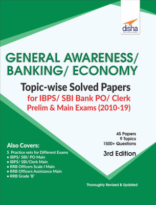 General Awareness, Banking And Economy Topic-wise Solved Papers