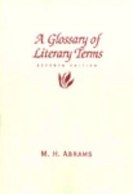 A Glossary of Literary Terms(English, Paperback, unknown)