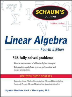 Schaum's Outline of Linear Algebra Fourth Edition(English, Electronic book text, Lipschutz Seymour)