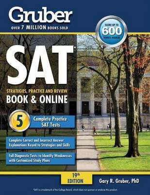 Gruber's Complete SAT Guide 2016(English, Paperback, Gruber Gary Dr)