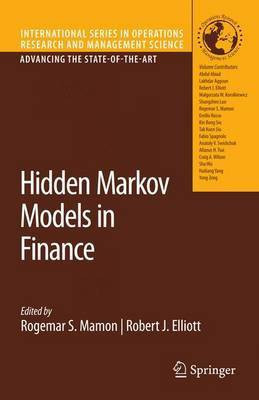 Hidden Markov Models in Finance(English, Electronic book text, Mamon Rogemar S)