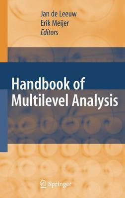 Handbook of Multilevel Analysis(English, Electronic book text, Leeuw Jan de)