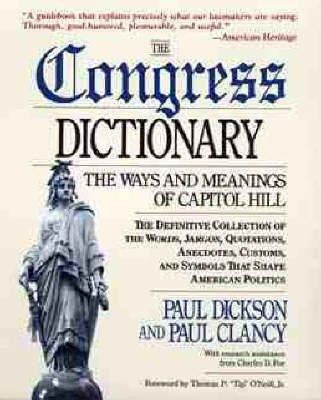The Congress Dictionary(English, Paperback, Dickson Paul)