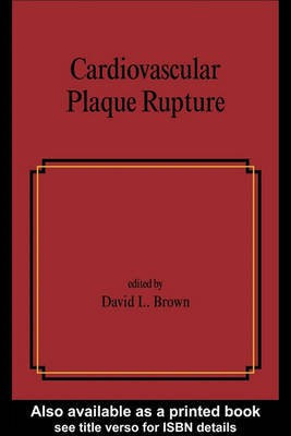 Cardiovascular Plaque Rupture(English, Electronic book text, unknown)