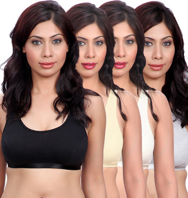 Selfcare New Combination Of Colours Women Sports Bra(Multicolor)