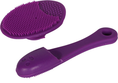 

NILE SILICONE CLEANING FACIAL WASHING BRUSH PURPLE(Pack of 2)