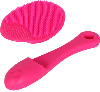 

NILE SILICONE CLEANING FACIAL WASHING BRUSH PINK(Pack of 2)