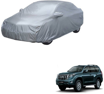 AUTO STAR Car Cover For Toyota Prado (Without Mirror Pockets)(Silver)