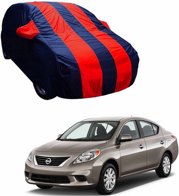 ABS AUTO TREND Car Cover For Nissan Sunny (With Mirror Pockets)(Multicolor)