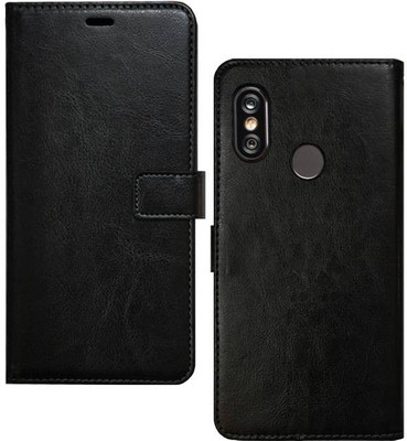 Spicesun Flip Cover for Mi Redmi Y2(Black)
