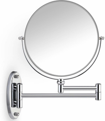 

Tagve 10x Magnifying Wall Mount Makeup Shaving Bathroom Vanity Mirror 8 inch 2-Sided Extendable