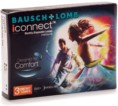 

Bausch & Lomb Iconnect Monthly Contact Lens (-8.50, Clear, Pack of 3) Monthly Contact Lens(-8.50, Clear, Pack of 3)