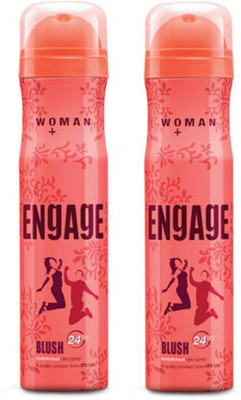 

Engage Blush Deo - (330 ml pack of 2) Deodorant Spray - For Women(330 ml, Pack of 2)