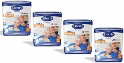 

Liberty PANT STYLE ADULT DIAPER L SIZE - L(40 Pieces)