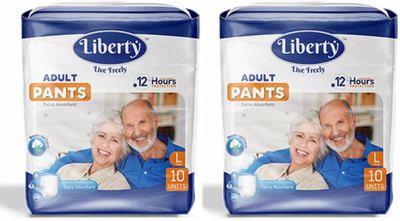

Liberty PANT STYLE ADULT DIAPER L SIZE - L(20 Pieces)