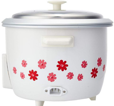 

Prestige PRWO 1.8-2 700-Watts Delight Electric Rice Cooker with 2 Aluminium Cooking Pans Electric Rice Cooker with Steaming Feature(1.8 L, White)