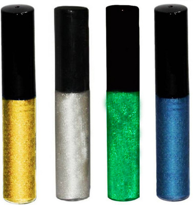 

Bigwig Glitter Eyeliner pack of 4* 5 ml (multicolor) 5 ml(MULTICOLOR)
