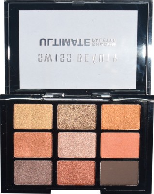 

Swiss Beauty Ultimate Shadow Palette For Woman 9 g(Multi)