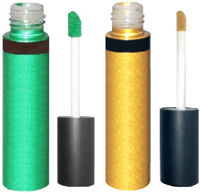 

Gabbu SUPER BRIGHT GLITTER LIQUID MATTE EYE SHADOW 24 ml(YELLOW, LIGHT GREEN)