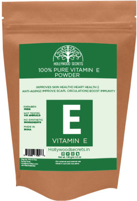 

Hollywood Secrets 100% Pure Vitamin E Powder For Skin Hair (100 Gms)(100 g)