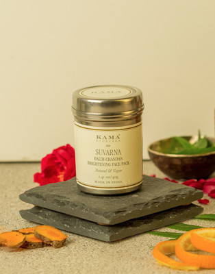 

Kama Ayurveda Suvarna Haldi Chandan Brightening Face Pack(40 g)