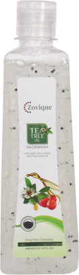 

zovique 400ml. Tea tree oil Charcoal Beads Face Wash With Apple Cider Vinegar. Argan oil Alovera Jojoba Oil Face Wash(400 ml)
