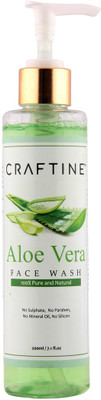 

Craftine Aloe Vera Face wash (200ml) Face Wash(200 ml)