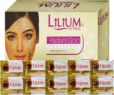 

Lilium Herbal Radiant Gold Facial Kit 60 g