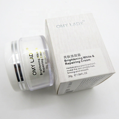 

omy lady LUXE9-OMY LADY Brightening White & Repairing Face Cream Skin Care Tender Smooth Facial Skin Firming Whitening Moisturizing Treatment(30 g)
