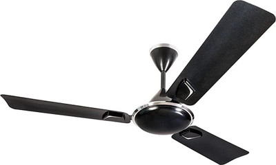 

Usha ELSA 3 Blade Ceiling Fan(STARSHINE GREY, Pack of 1), Black
