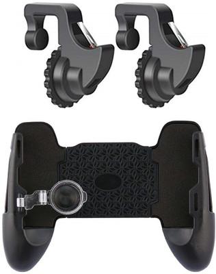 

Lacry 5 In 1 Portable Gamepad With Trigger for all mobiles Gaming Accessory Kit(Black, For Android)